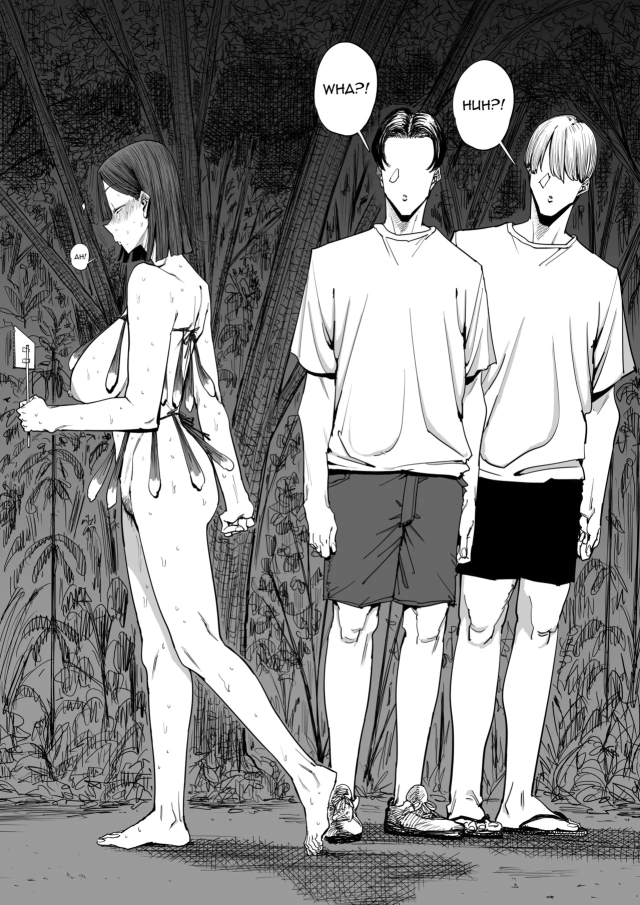[Shioji] Dekkai Shiri no Hitozuma to Asa made Yarimakutta Hanashi [English] [mysterymeat3]