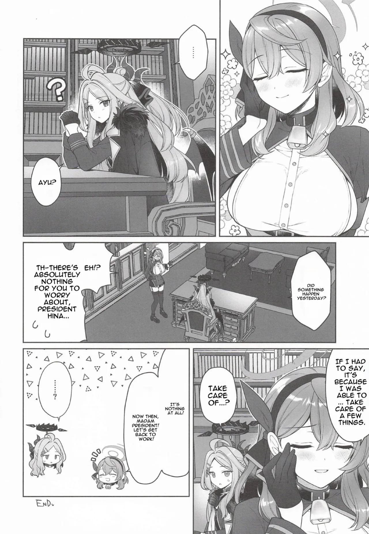 (C107) [Alpha to Yukaina Nakamatachi (Alpha)] Ako, Honjitsu Schale Touban no Hi (Blue Archive) [English] [MTL]