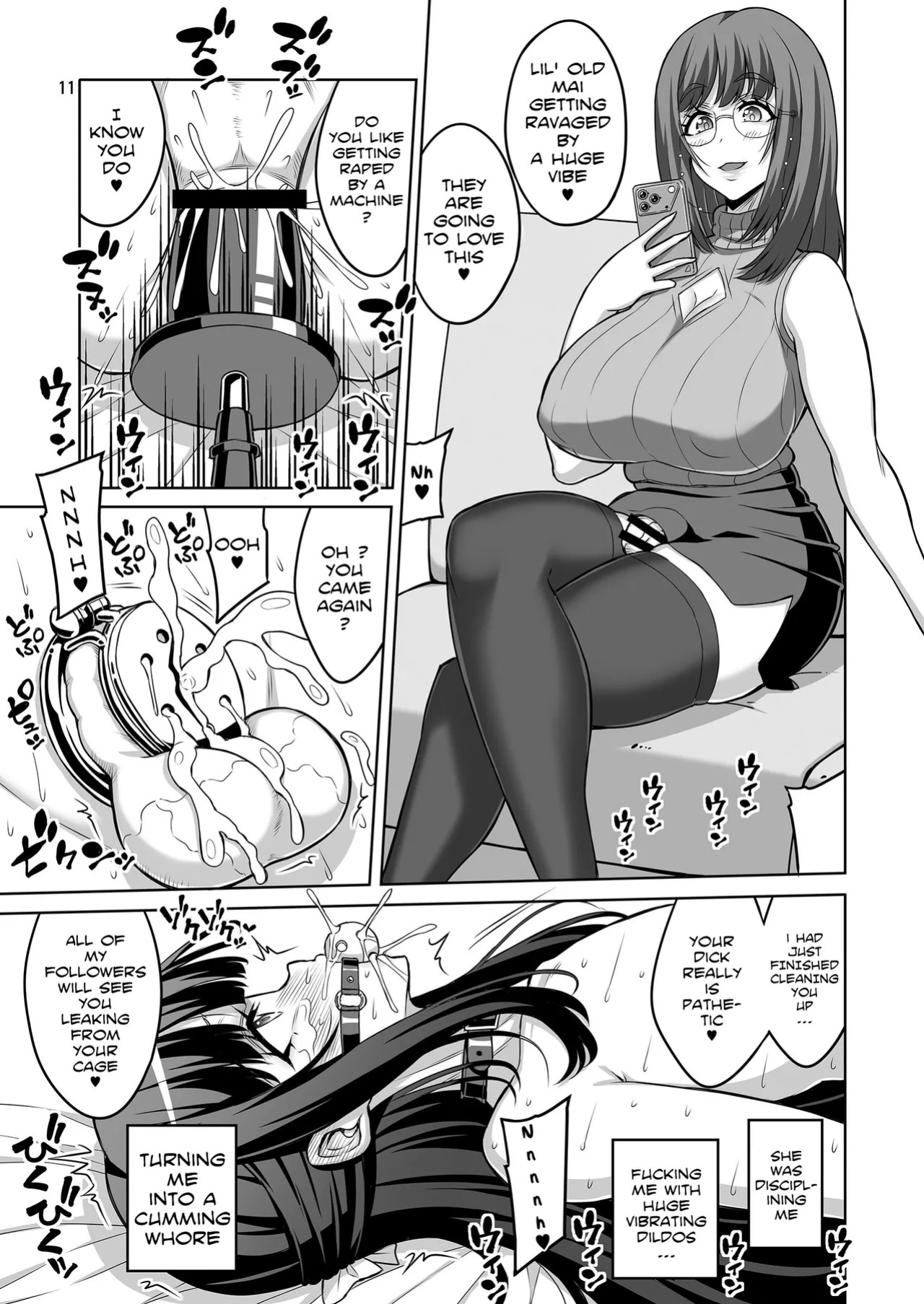 [Senya Sabou (Alpha Alf Layla)] Otokonoko wa Futanari Onee-san ni Kanri Saretai [English] [Digital]