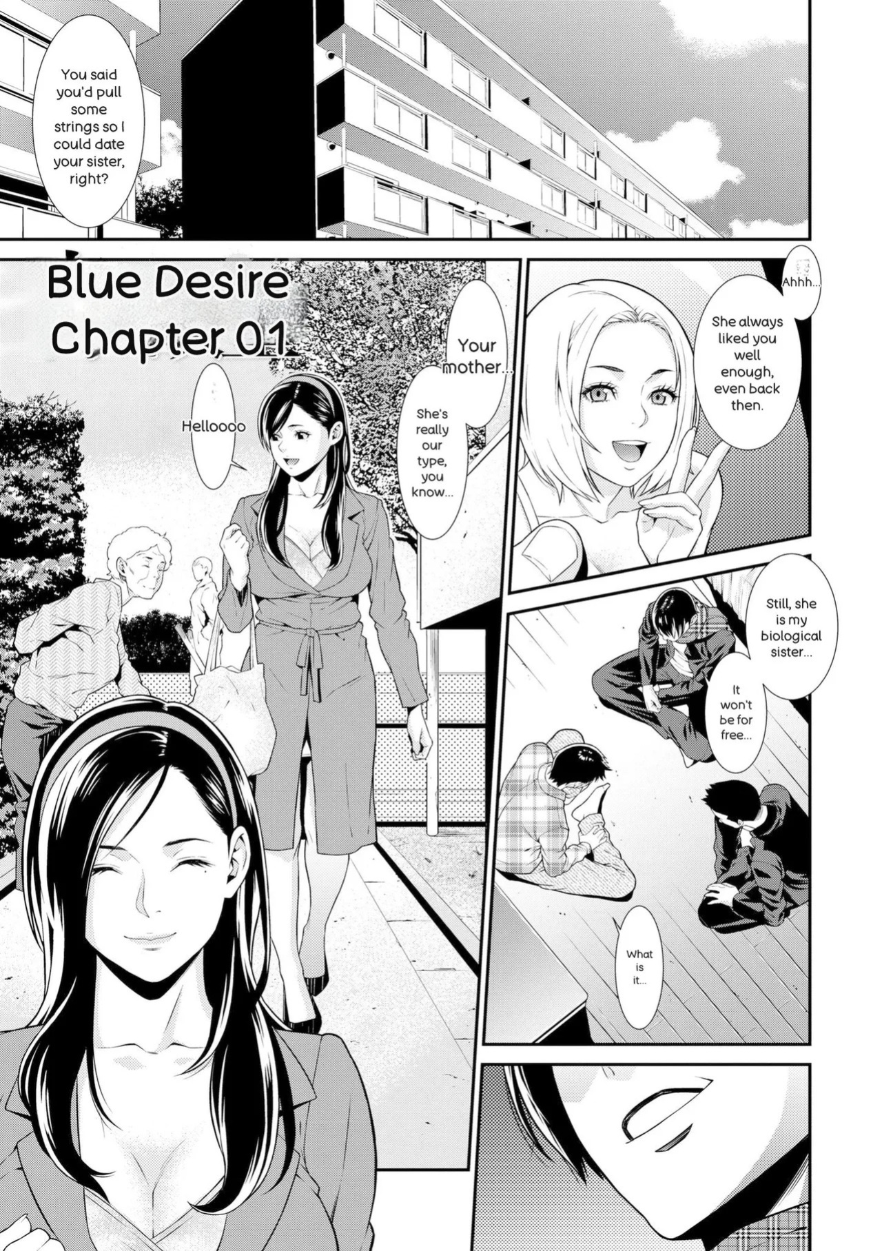 [Syuuen] Ao no Yokubou | Mommy's Desire [English] [Digital]