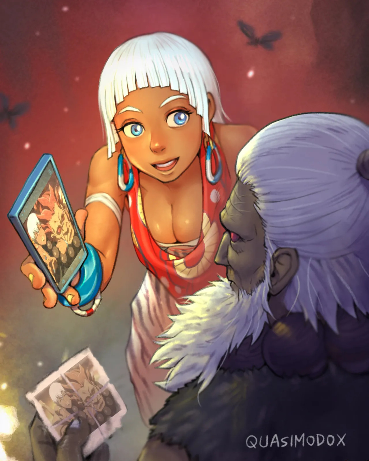 [Quasimodox, Wallace Pires] Akuma & Elena (Street Fighter 6)