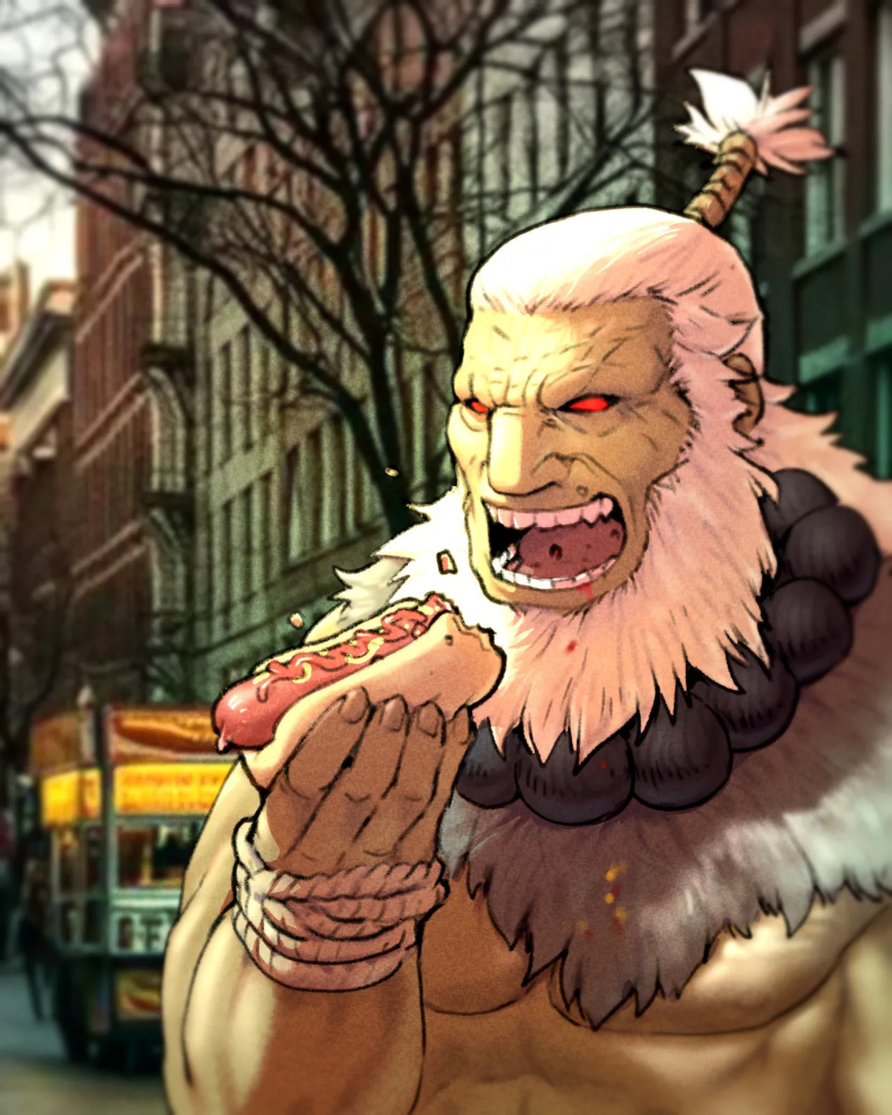[Quasimodox, Wallace Pires] Akuma & Elena (Street Fighter 6)
