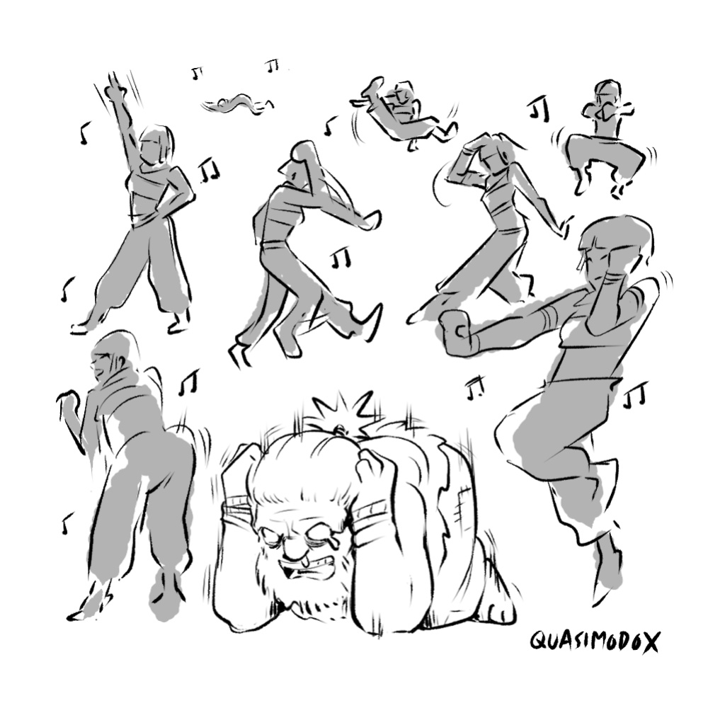 [Quasimodox, Wallace Pires] Akuma & Elena (Street Fighter 6)