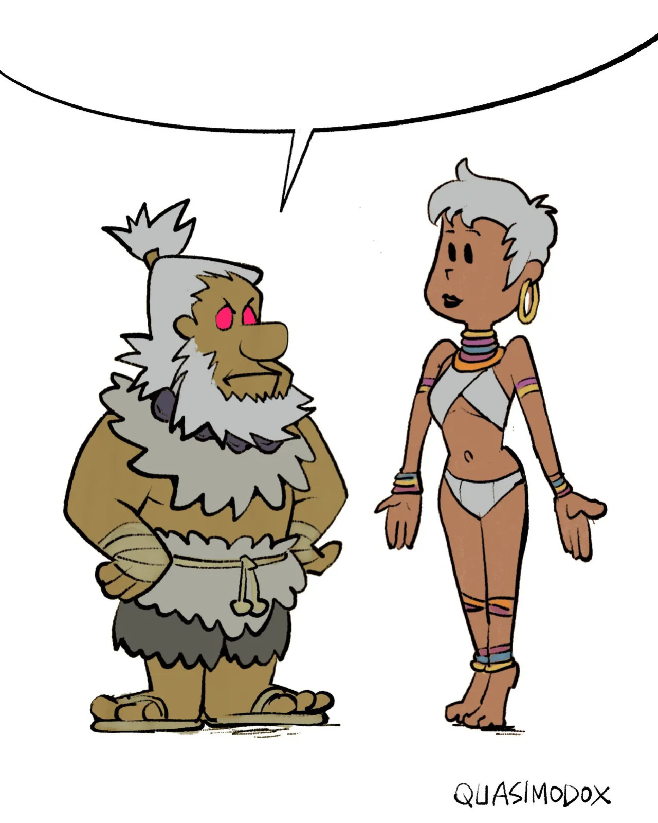 [Quasimodox, Wallace Pires] Akuma & Elena (Street Fighter 6)