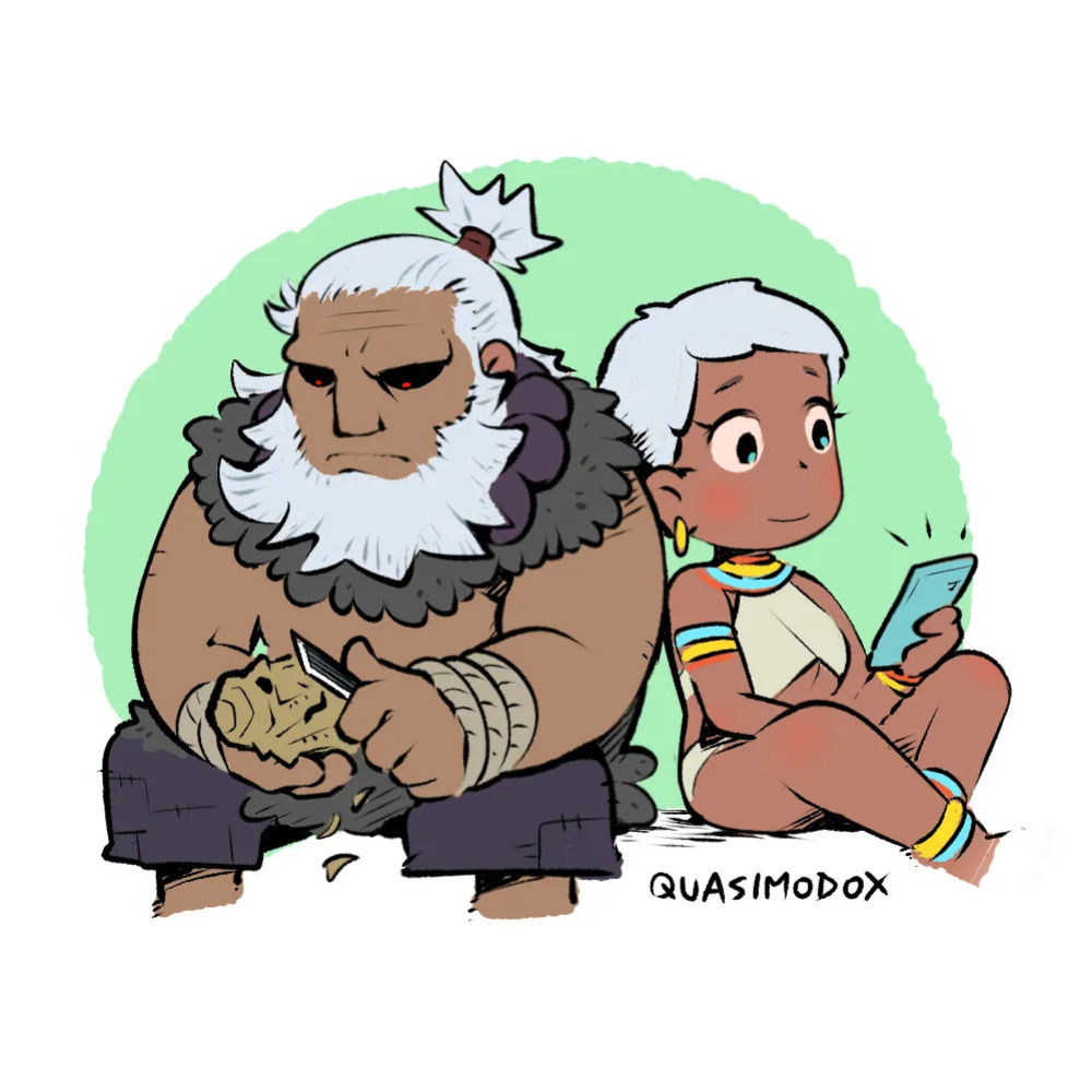 [Quasimodox, Wallace Pires] Akuma & Elena (Street Fighter 6)