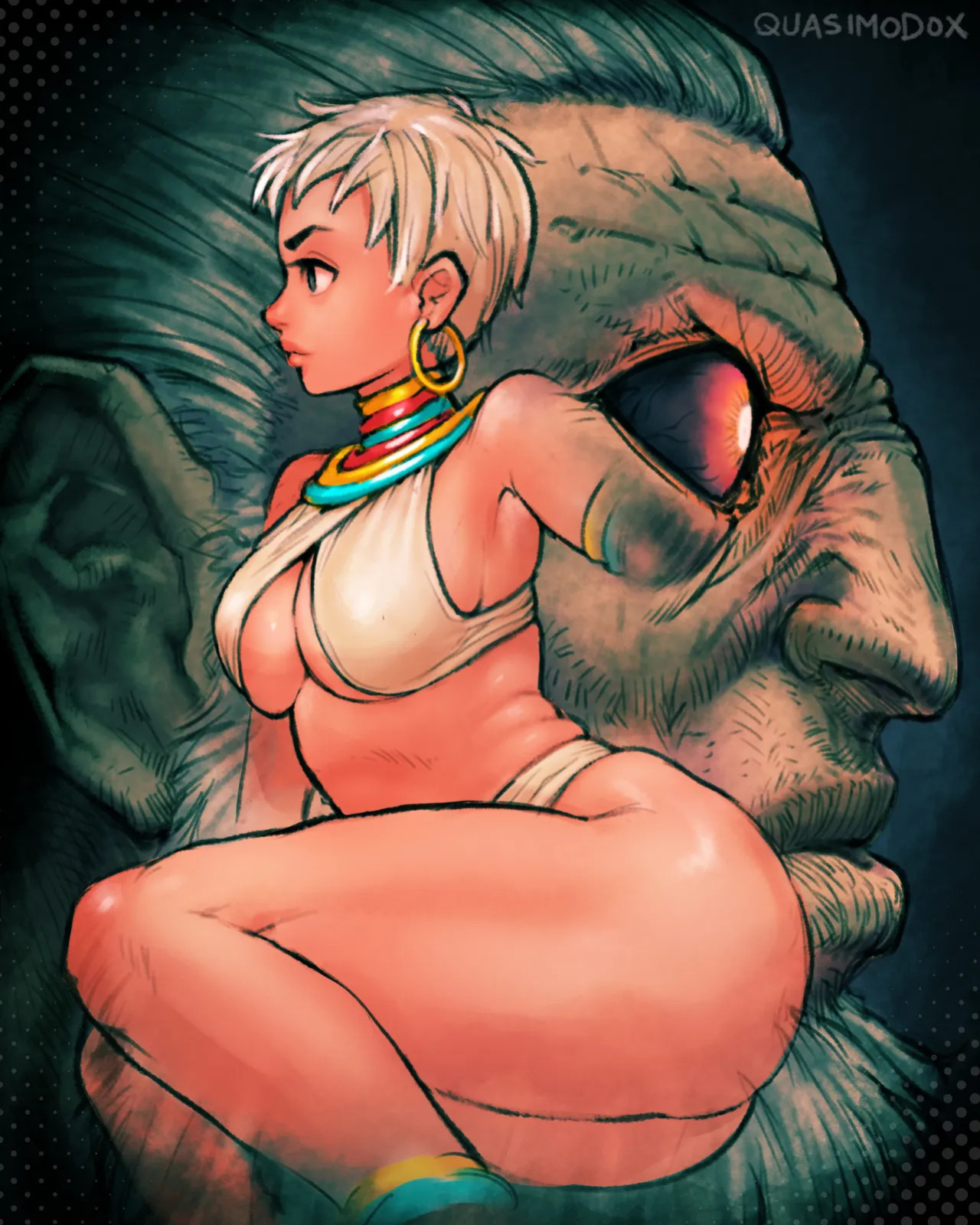 [Quasimodox, Wallace Pires] Akuma & Elena (Street Fighter 6)