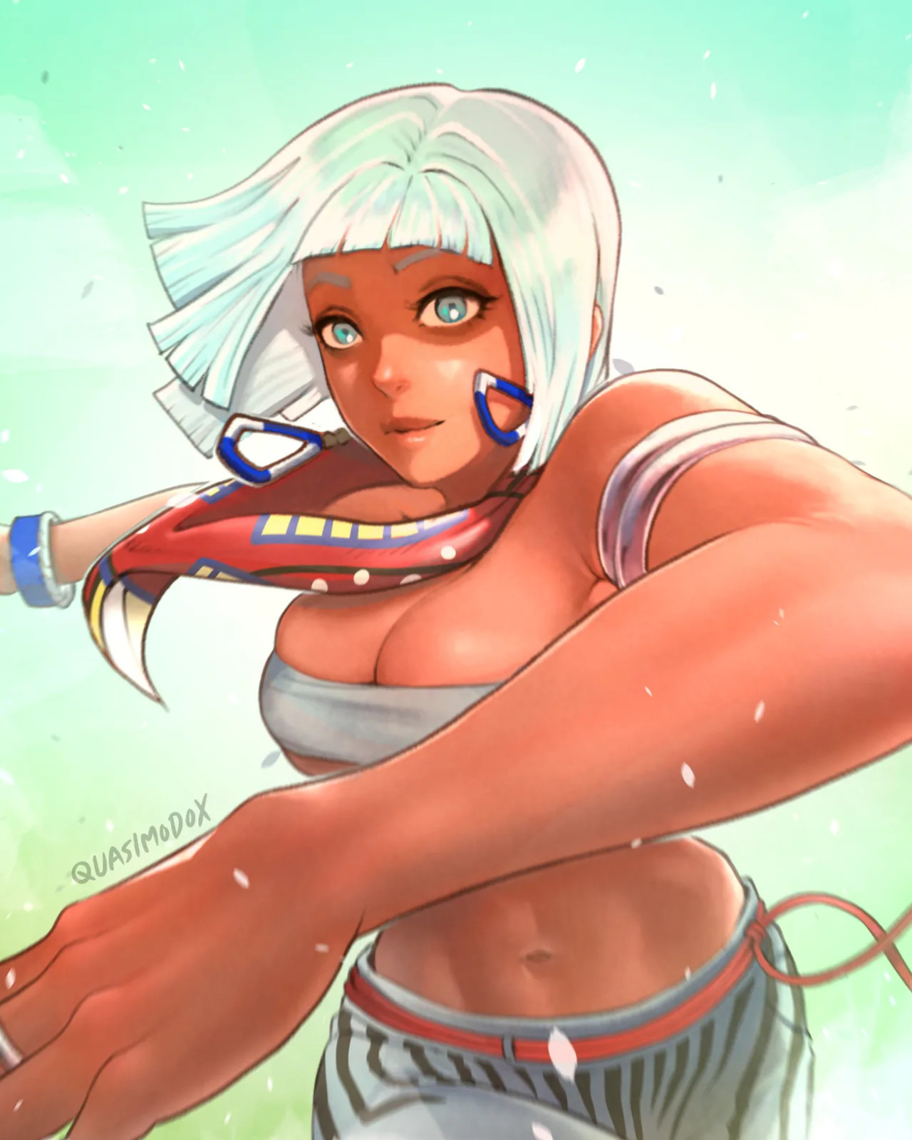 [Quasimodox, Wallace Pires] Akuma & Elena (Street Fighter 6)