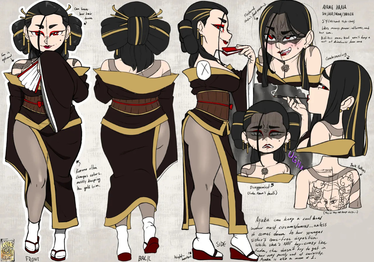 [various] Fuda Hana (OC by Kae'Est)