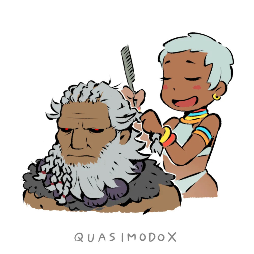 [Quasimodox, Wallace Pires] Akuma & Elena (Street Fighter 6)