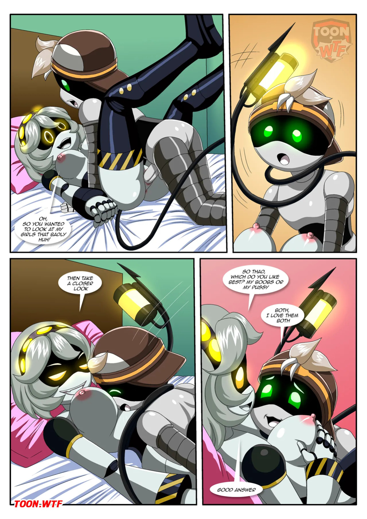 [PalComix] Pleasure Protocol (Murder Drones)