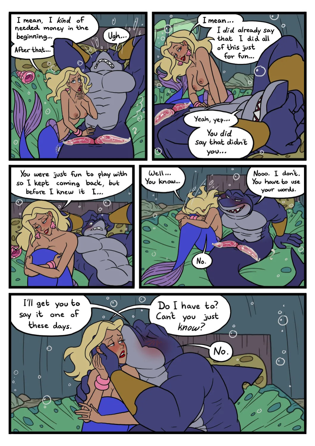 [DontFapGirl) Loan Shark (The Little Mermaid)