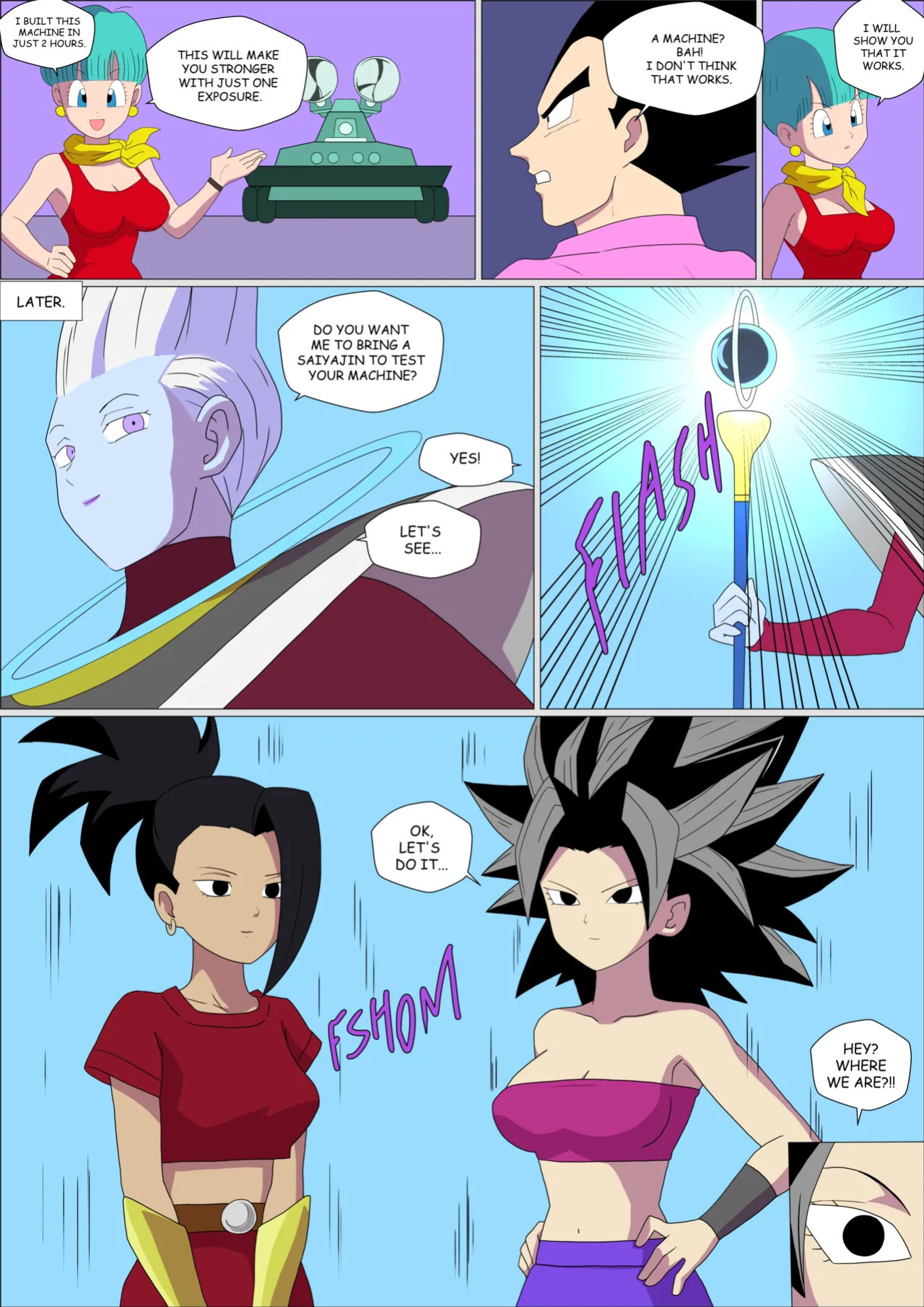 (Zetarok - Rocklogis) Bulma Retribution Reboot