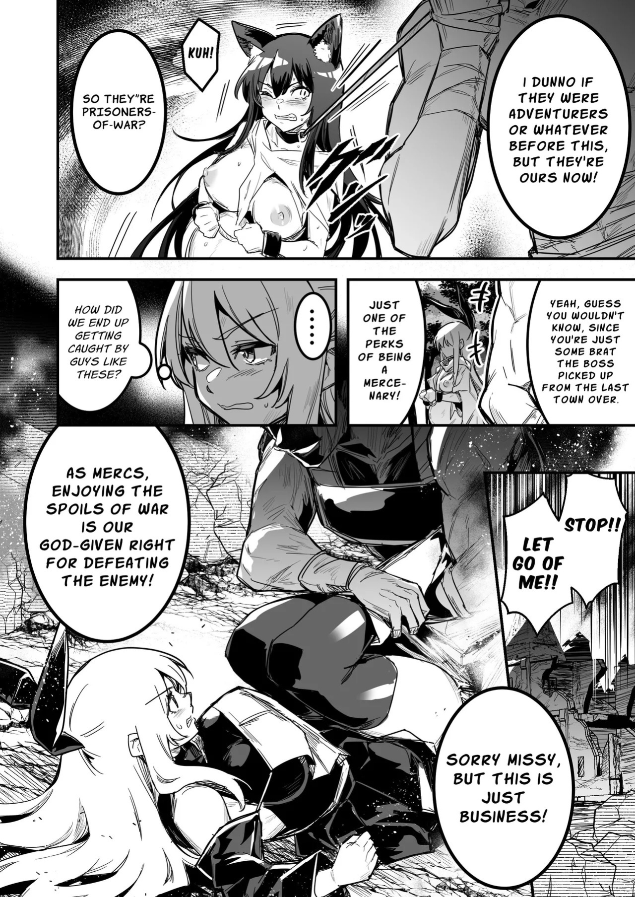 [Shigure Ebi (LeftHand)] Boukensha-chan to Ecchi na Bouken 4 | Erotic Adventures with an Adventureress 4 [English] [ApricotJam] [Digital]
