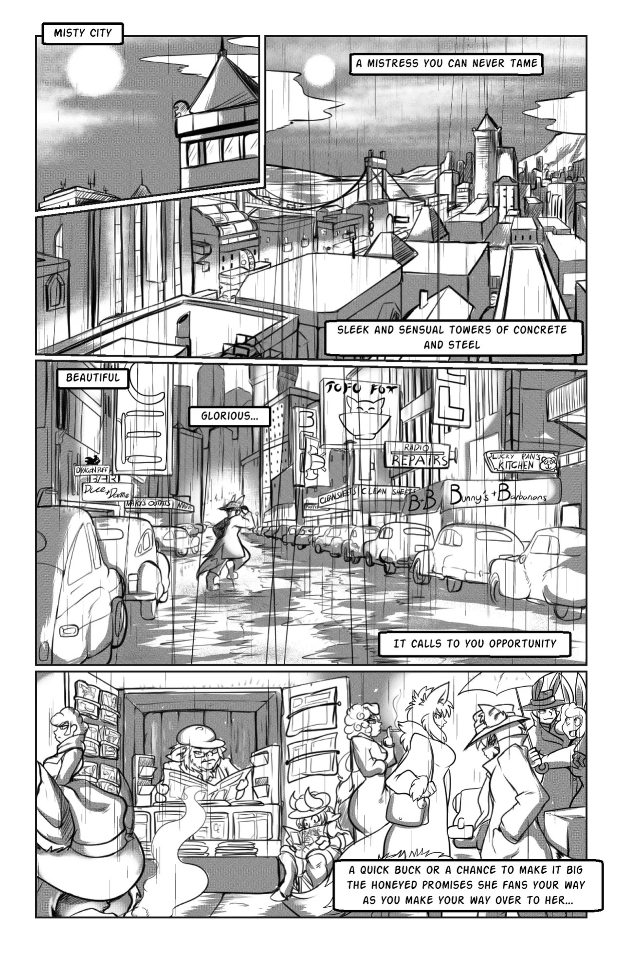 (Ndnode) - Wolfette Noir - Part 1