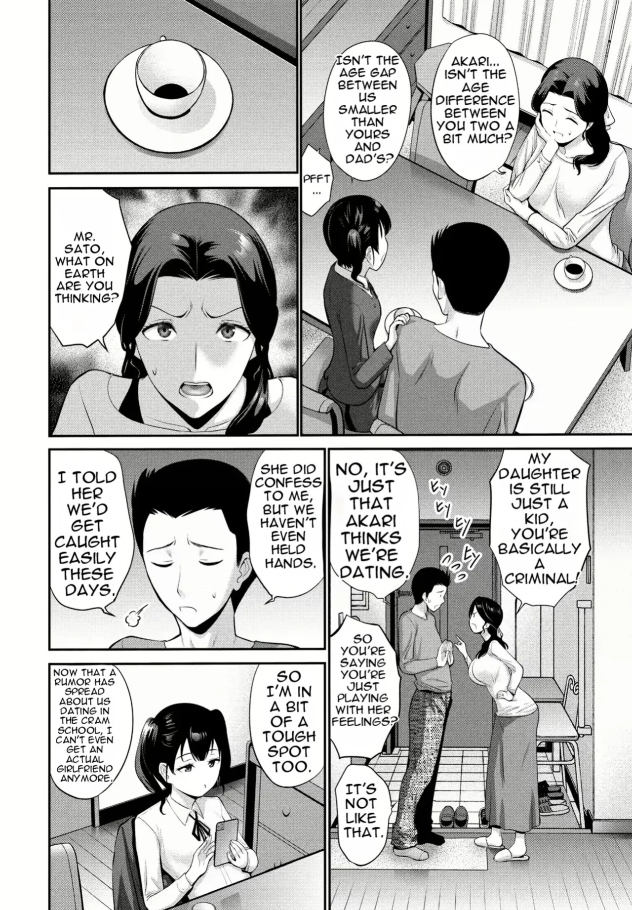 [Nishikawa Kou] Musume no Kare Zenpen | Daughter's Boyfriend Part 1 [English] [MTL] [Digital]