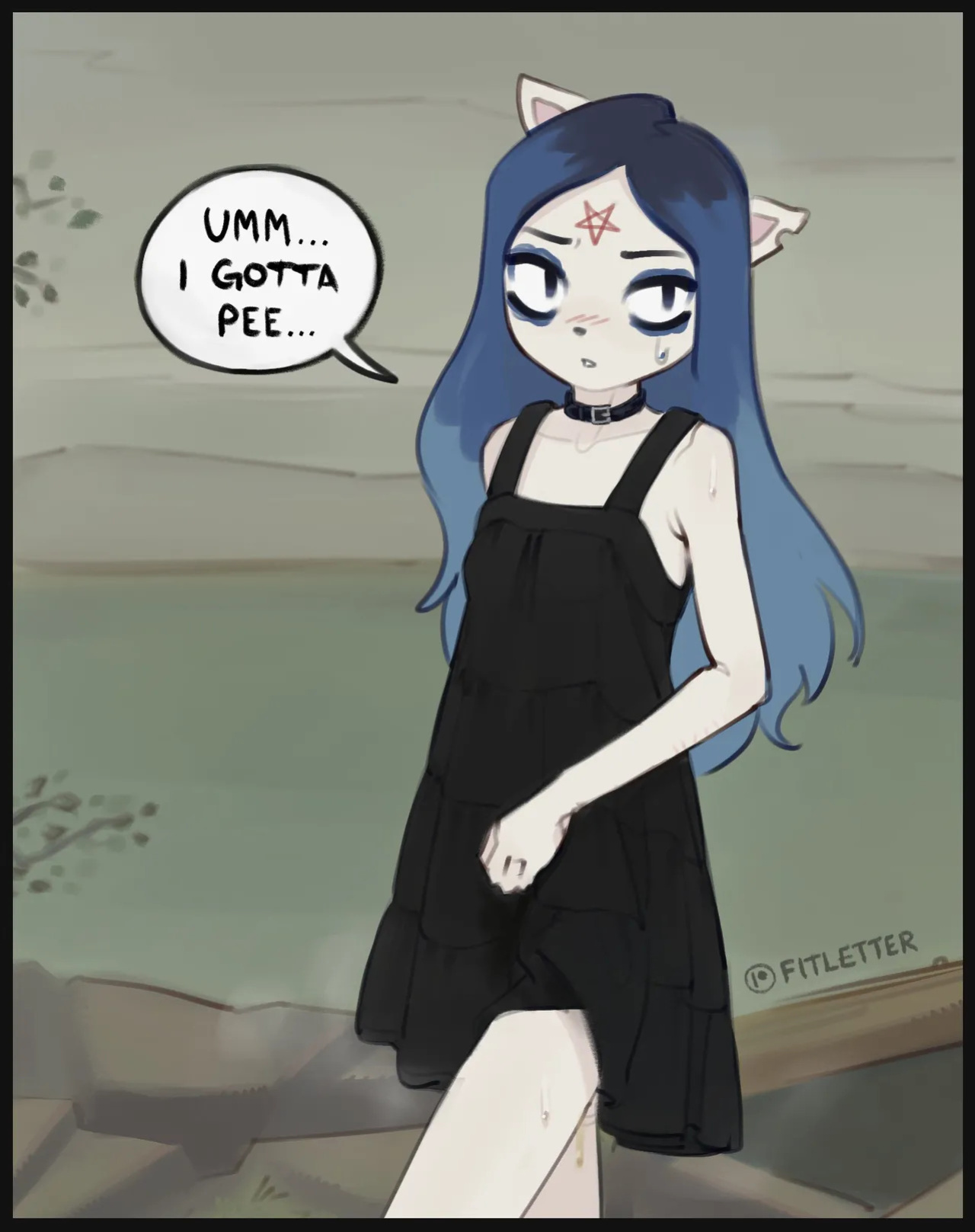 [Fitletter] Claire Peeing Set (The Summoning)