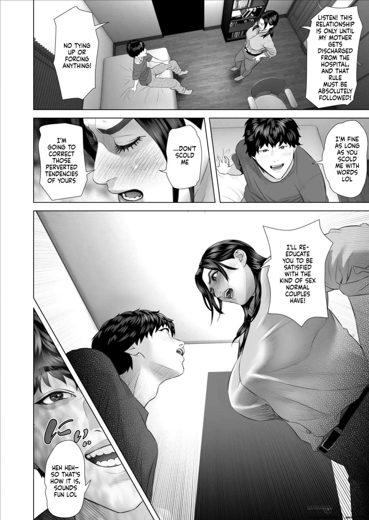 [Hy-dou (Hyji)] Neighborhood Seduction White Rose - The Aunt's Secret - Main Story [English][MTL]