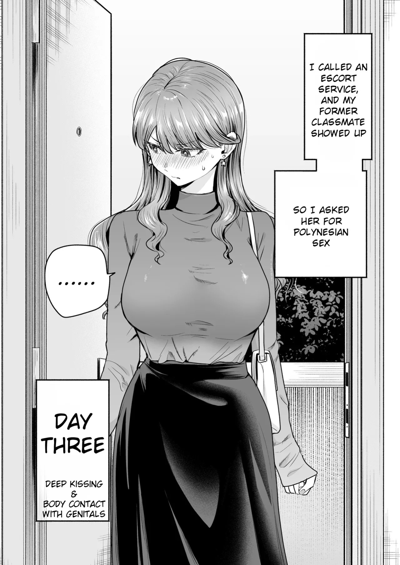 [Tatsuwaipu (Tatsuwa no Sato)] I Called an Escort Service, and My Old Classmate Showed Up - Day 6 of Polynesian Sex [English] [Rei Scans]