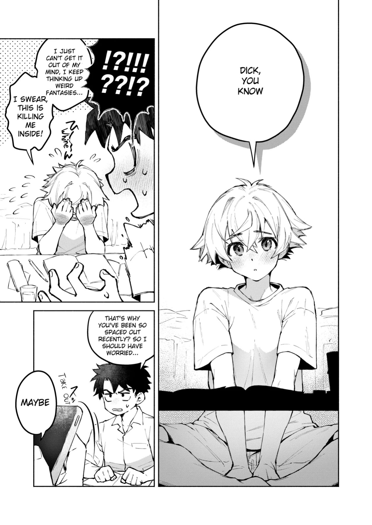 [Nechimocco (Warabita)] If you're fine with anyone, Why not do it with Me?! 〜My CHildhood friend discovered Anal Masturbation...〜 [English]