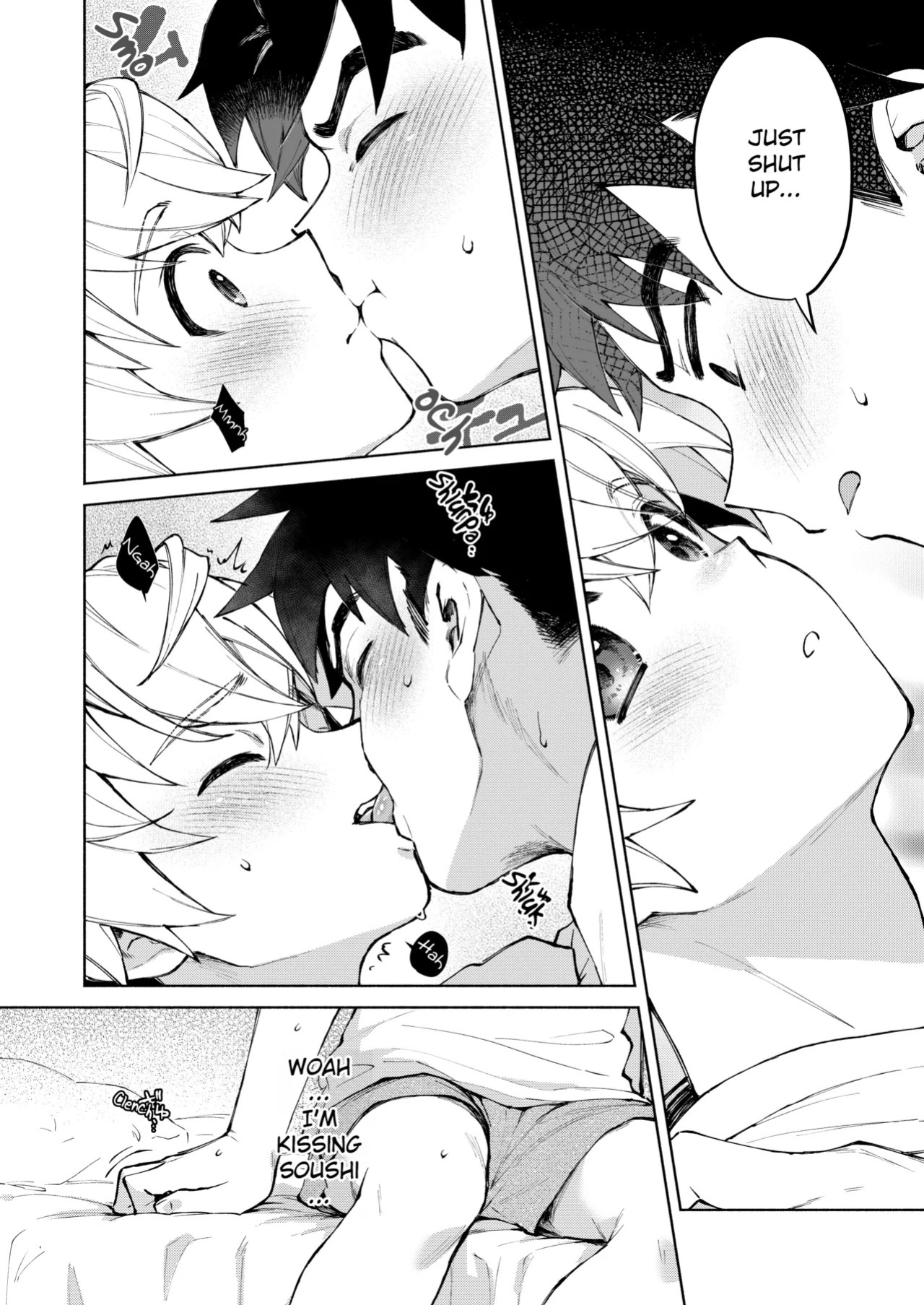 [Nechimocco (Warabita)] If you're fine with anyone, Why not do it with Me?! 〜My CHildhood friend discovered Anal Masturbation...〜 [English]