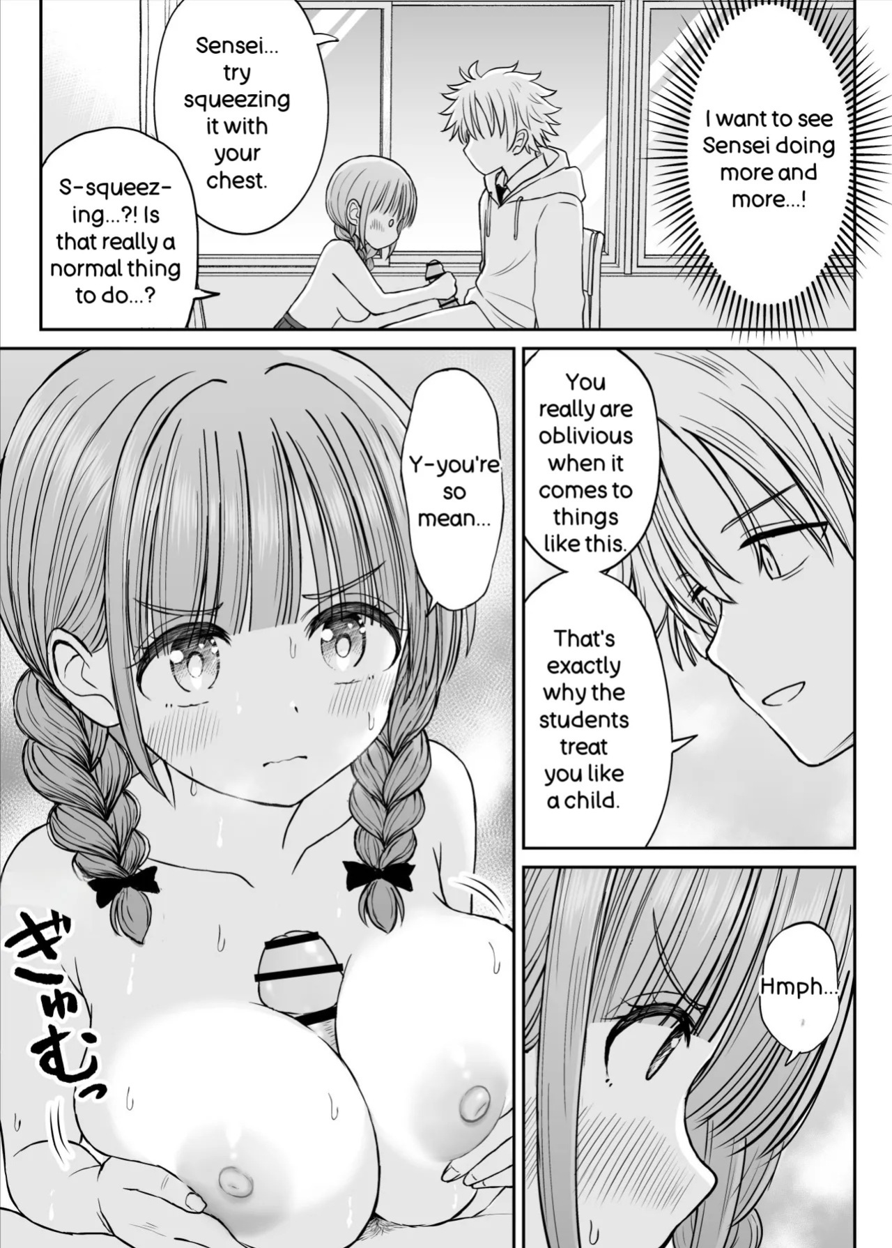 [Kotorakku] Please Don't Bully Sensei Too Much... ~The Day the Kind, Baby-Faced, Big-Breasted Hanasaki-Sensei’s Heart Broke~ [English]