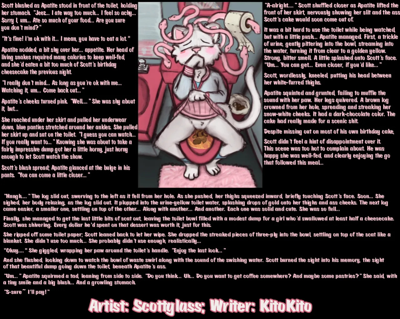 KitoKito's scat and watersports captions