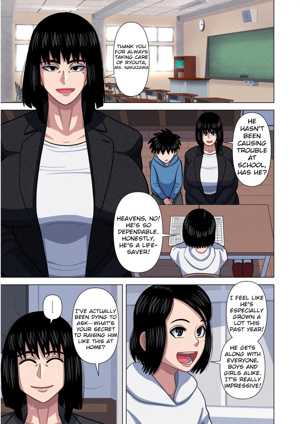 [Gin Eiji] Hahaoya to Tannin no Sensei ga Sex shite Shimaimashita. | My mom & Homeroom Teacher Ended Up Having Sex [English]