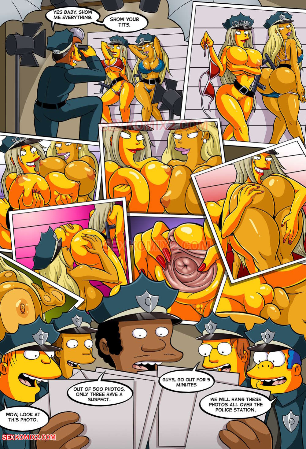 [SexKomix] Adventures of Anastasia: Who stole the panties? (The Simpsons) [English]