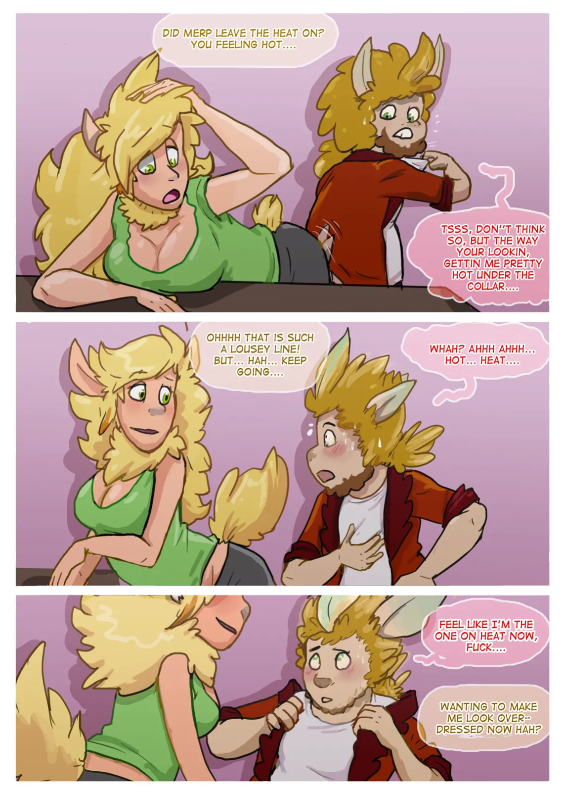 [Animatics] Horny Eeveelutions ch. 1-4 (Pokemon)