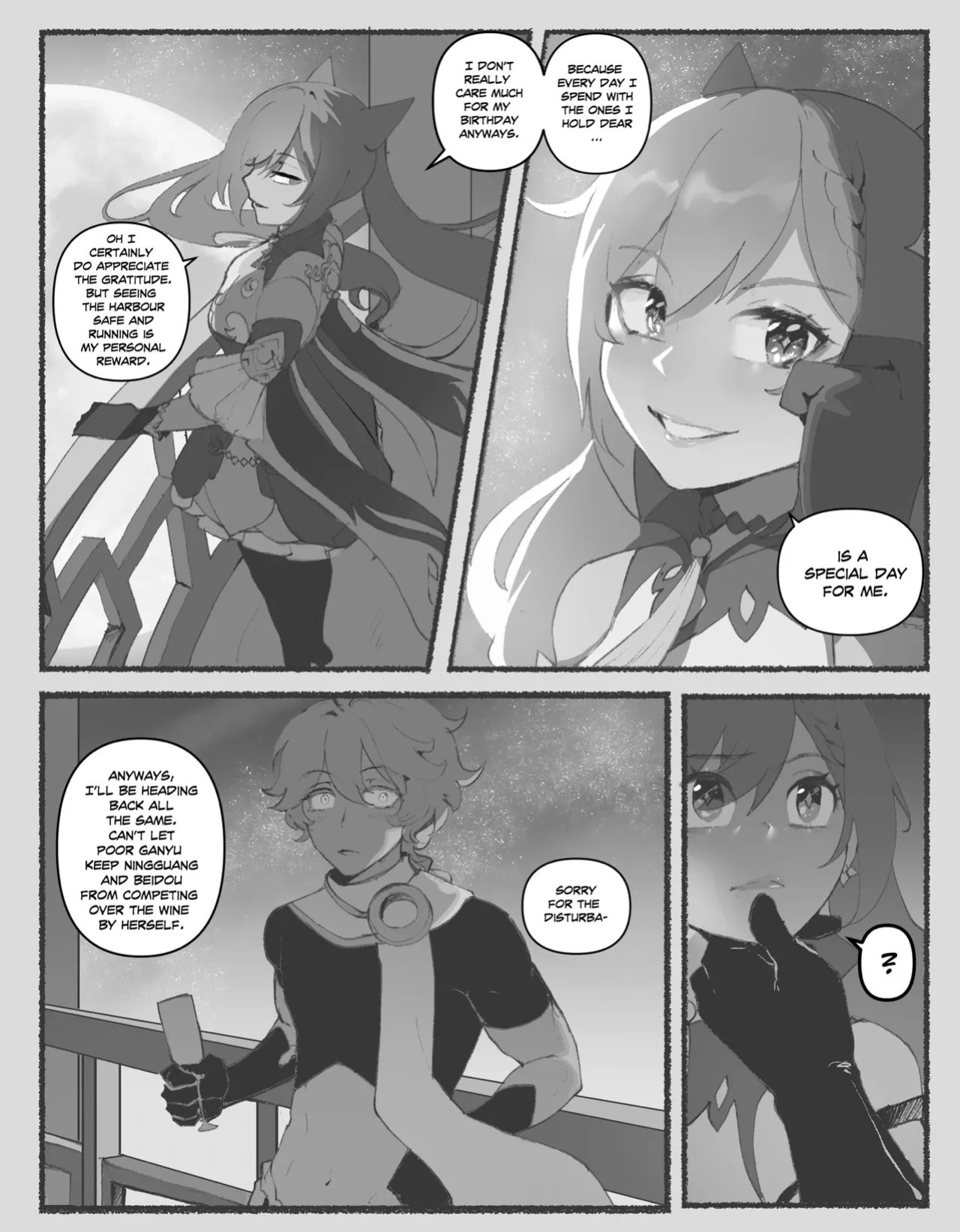[ThiccwithaQ and others] Tartaglia / Thotgalia [Genshin Impact]