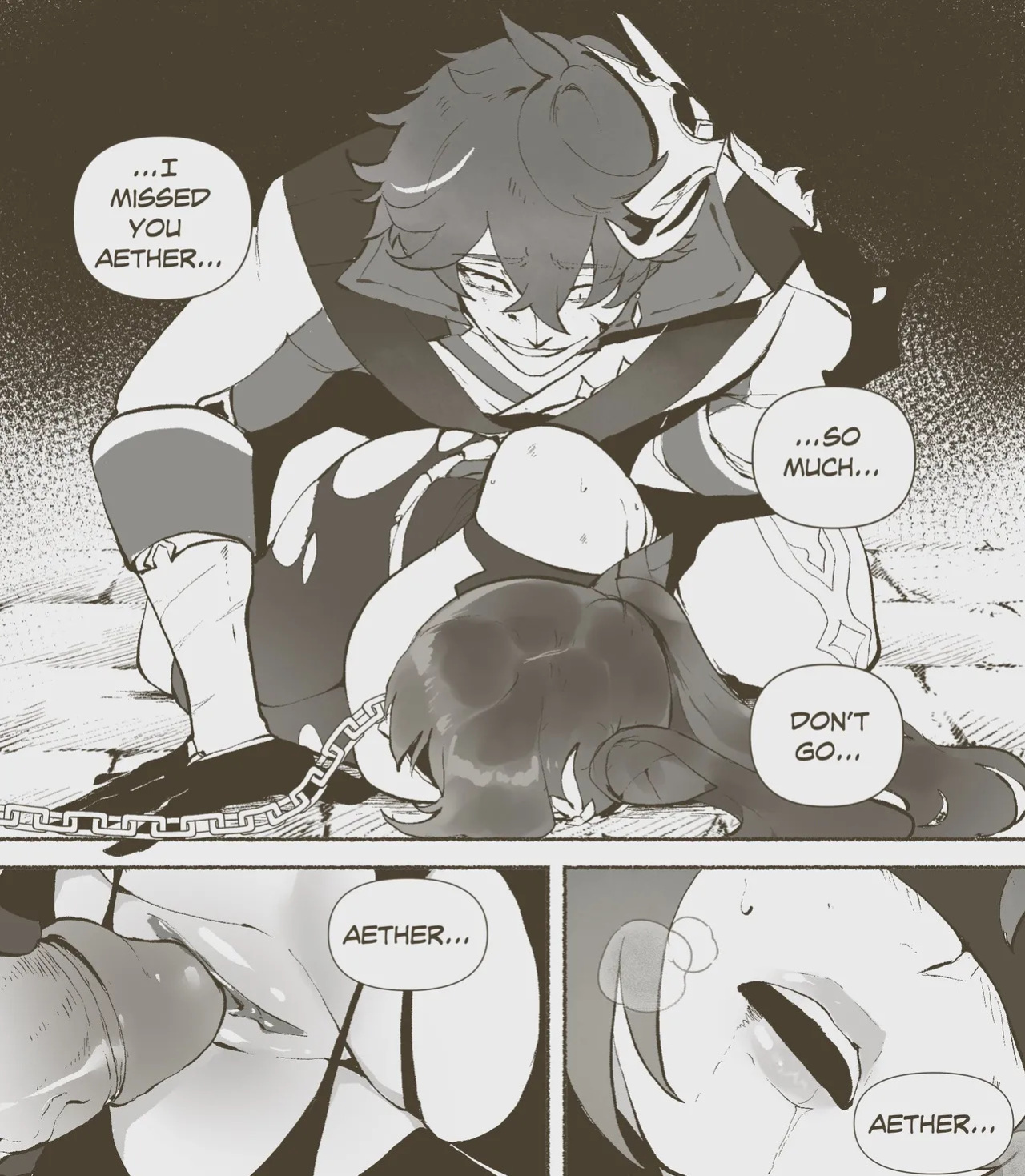 [ThiccwithaQ and others] Tartaglia / Thotgalia [Genshin Impact]