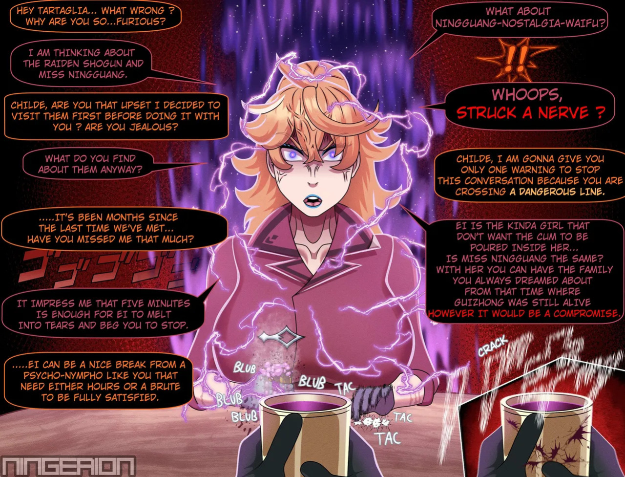 [ThiccwithaQ and others] Tartaglia / Thotgalia [Genshin Impact]