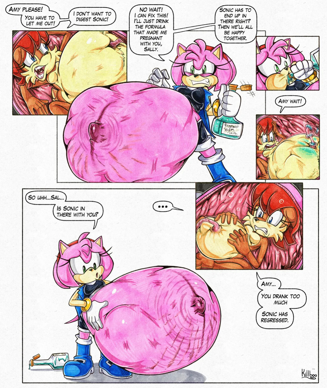 [KillBoo (Killian Booze)] Amy's Other Solution
