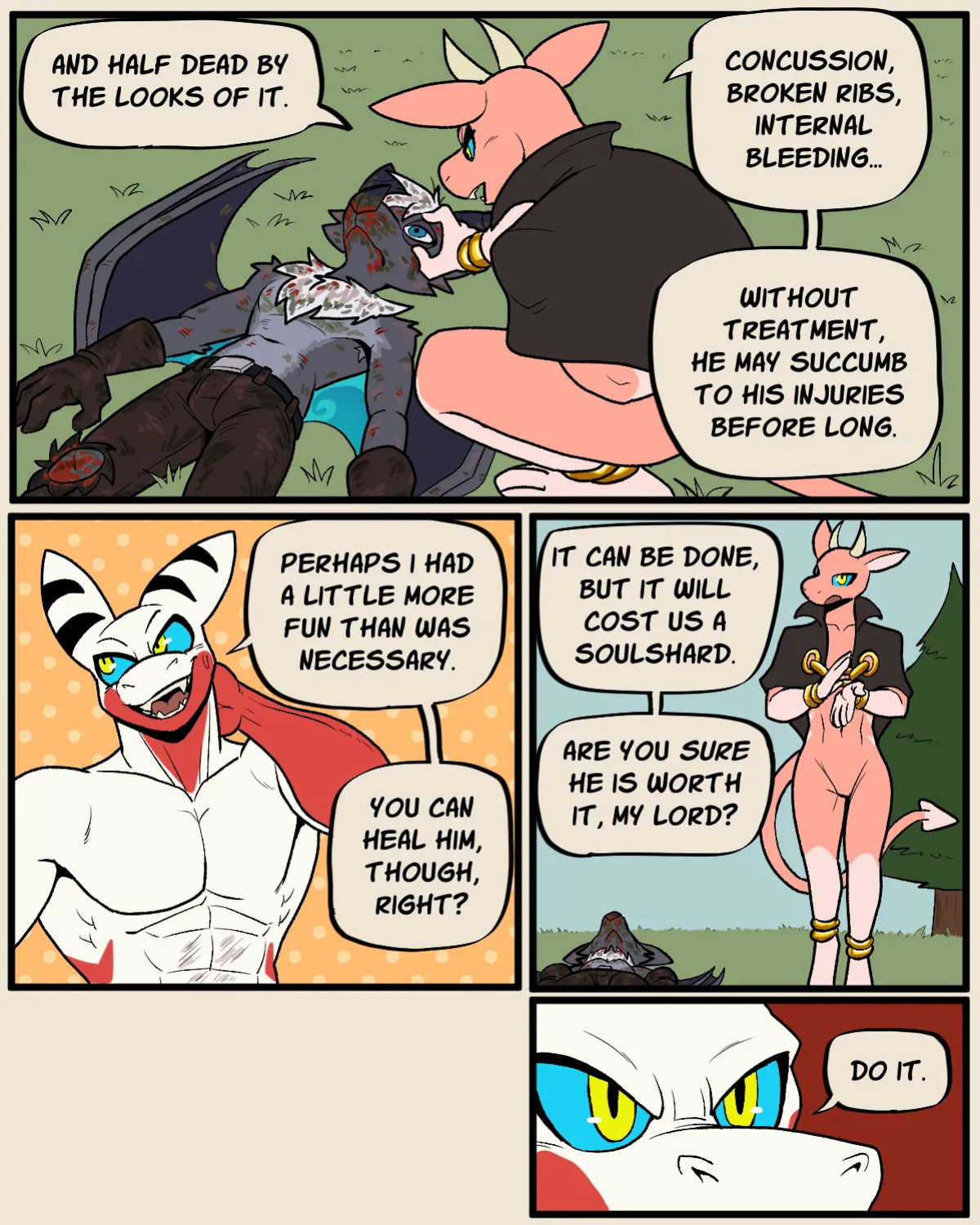 [60PercentScalie & Vauruk] Deal with a Demon: Chapter 1