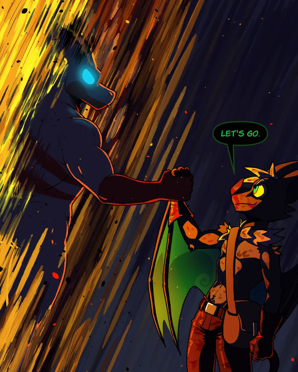 [60PercentScalie & Vauruk] Deal with a Demon: Chapter 1