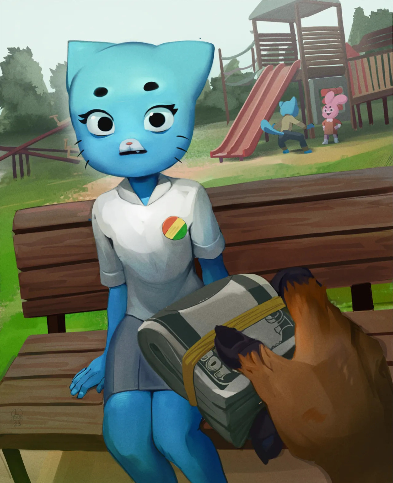 [Matchattea] Night Shifts (The Amazing World of Gumball)