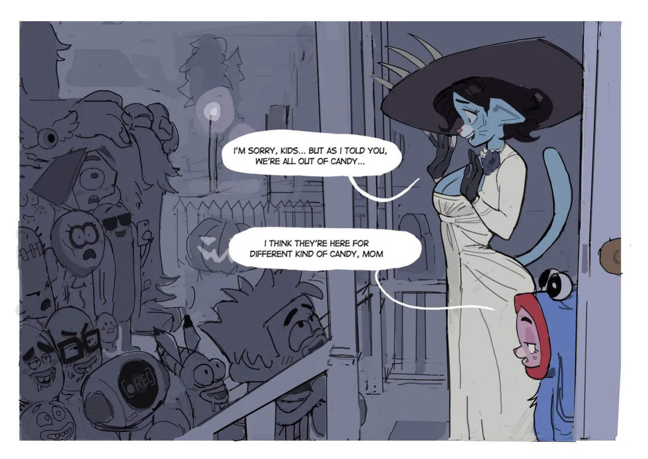[Matchattea] Night Shifts (The Amazing World of Gumball)