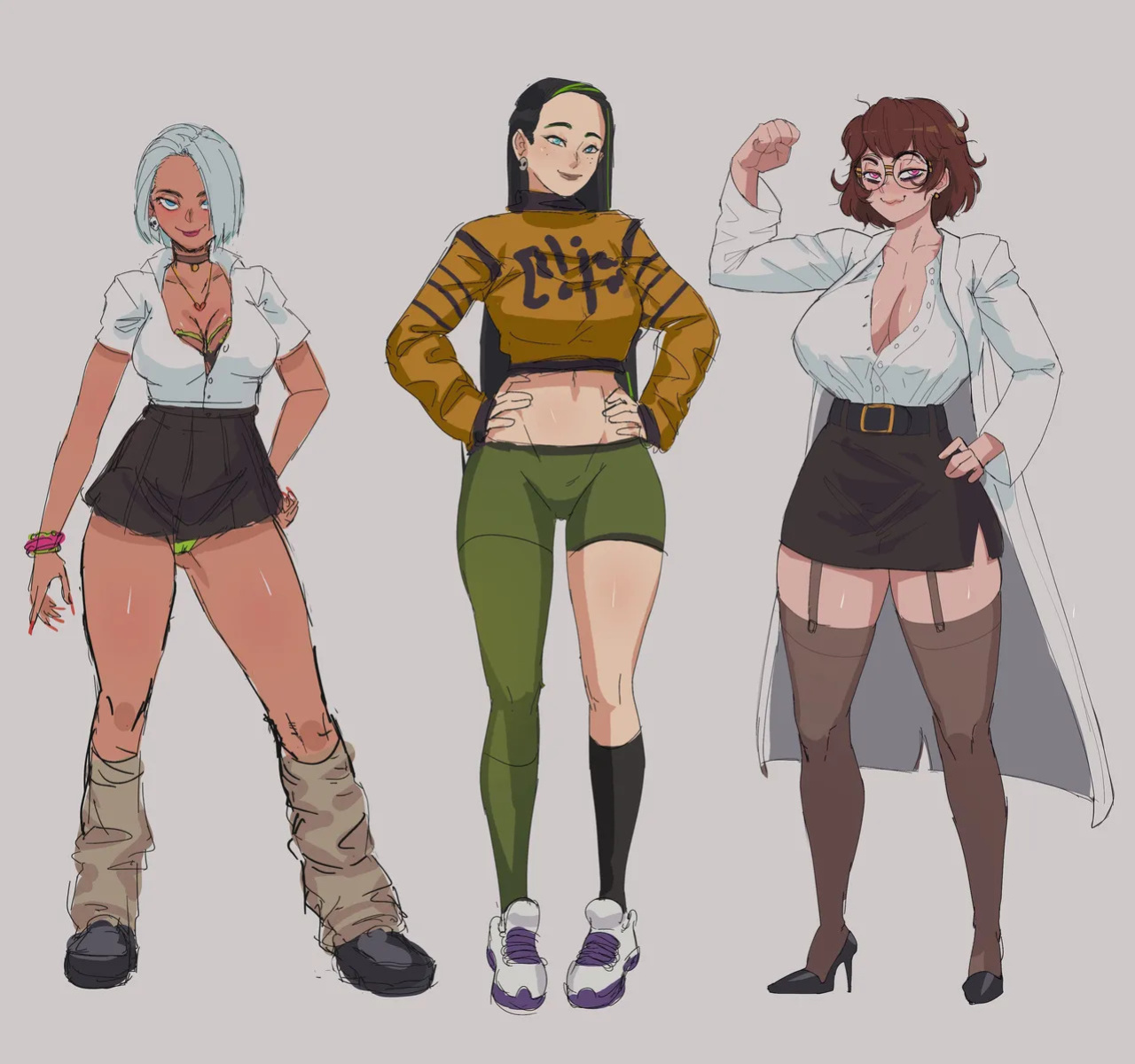 [Imsofckinlost] Maya, Nes, Emily & Aisha (OC)