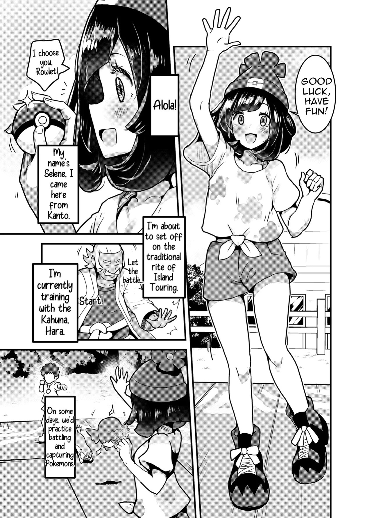 [Borisu] Tabidachi Mae no Dai Shiren (Pokémon Sun and Moon) [English] [Shiririn] [Ongoing]