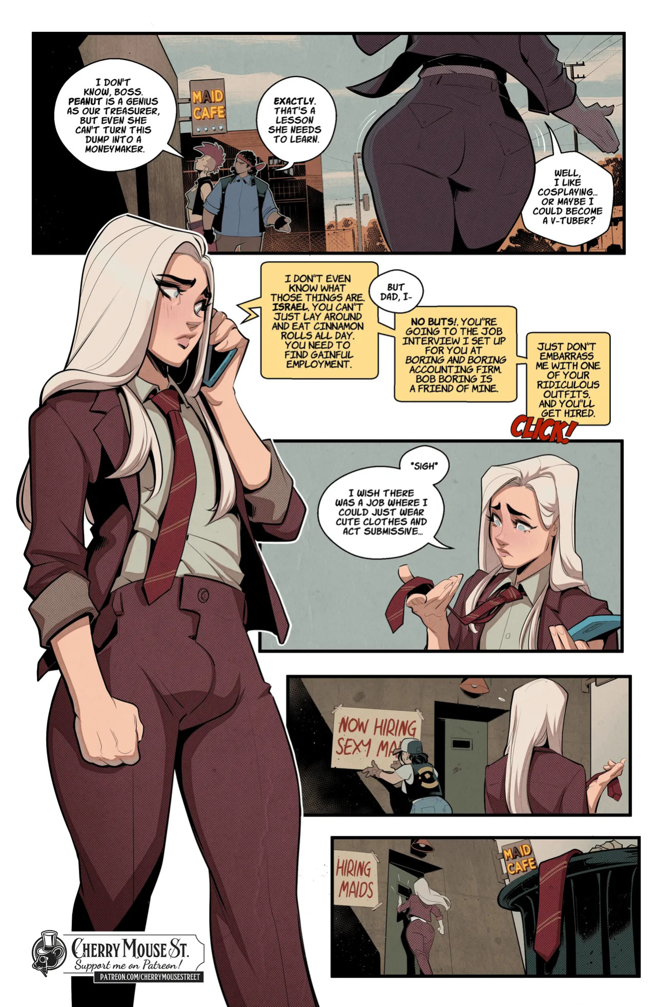 [Cherry Mouse Street] Working for Peanuts [ongoing]