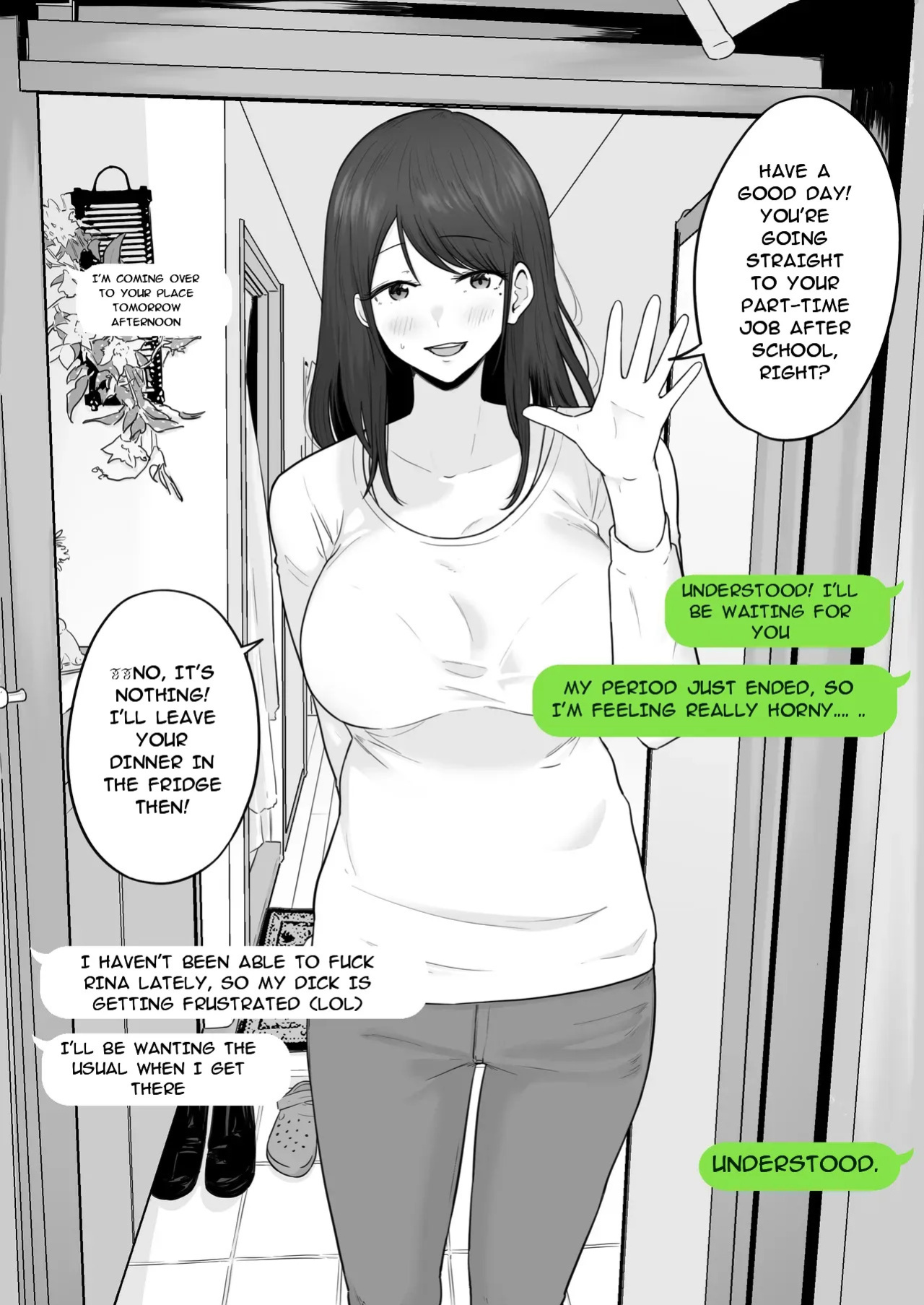 [Watson-dou] Houkai Kazoku 2-Hahaoya ga Yakuza to no Sex ni Hamatta Hanashi- [English]