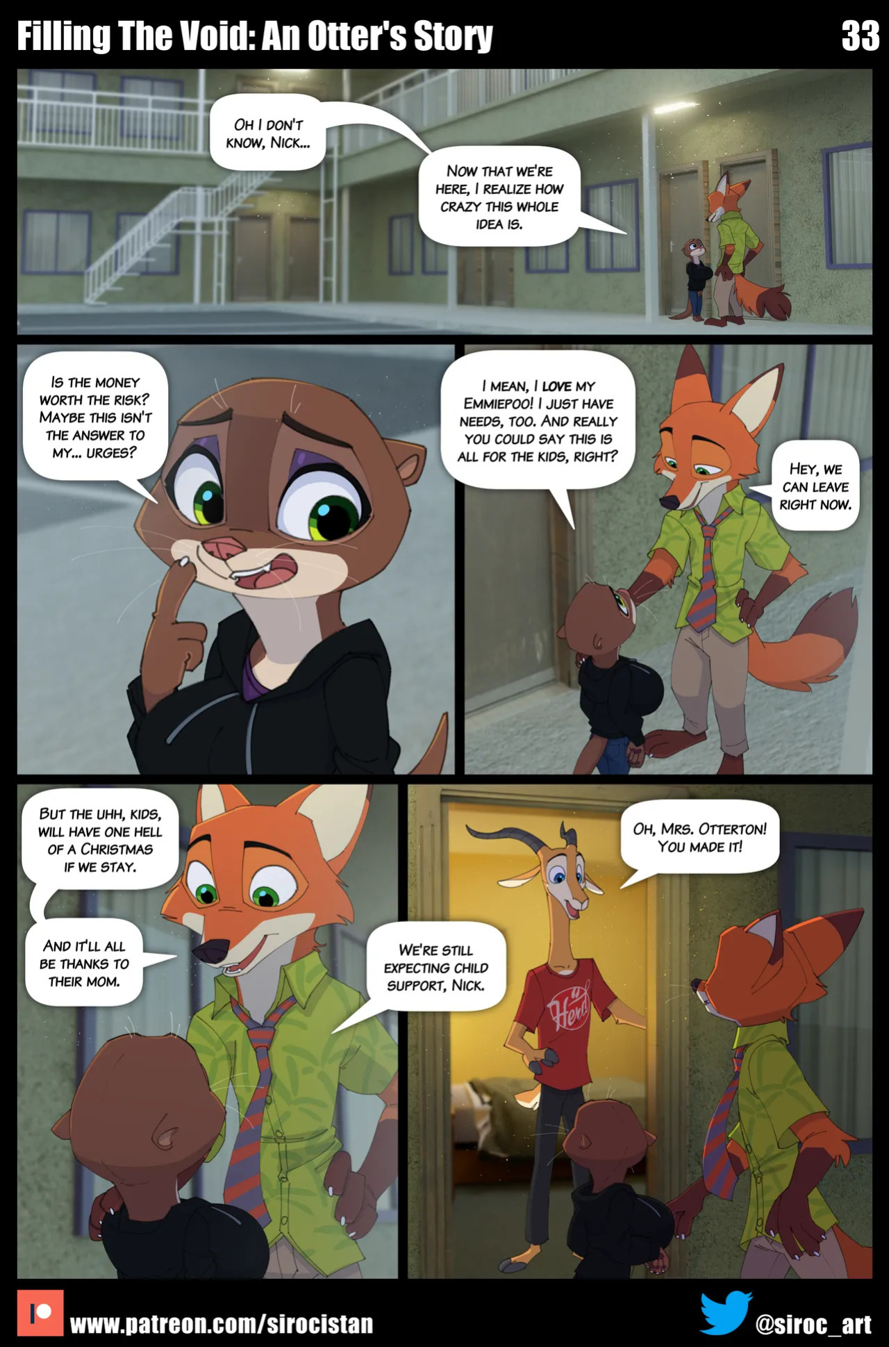 [Siroc] Filling The Void: An Otter's Story (Zootopia) (Ongoing)