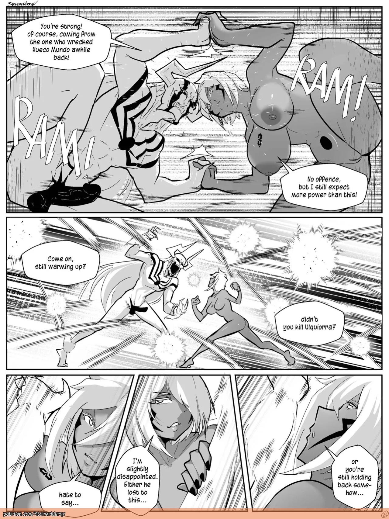 [Stormriderqv] Bleach A Parody Doujin [Ongoing]