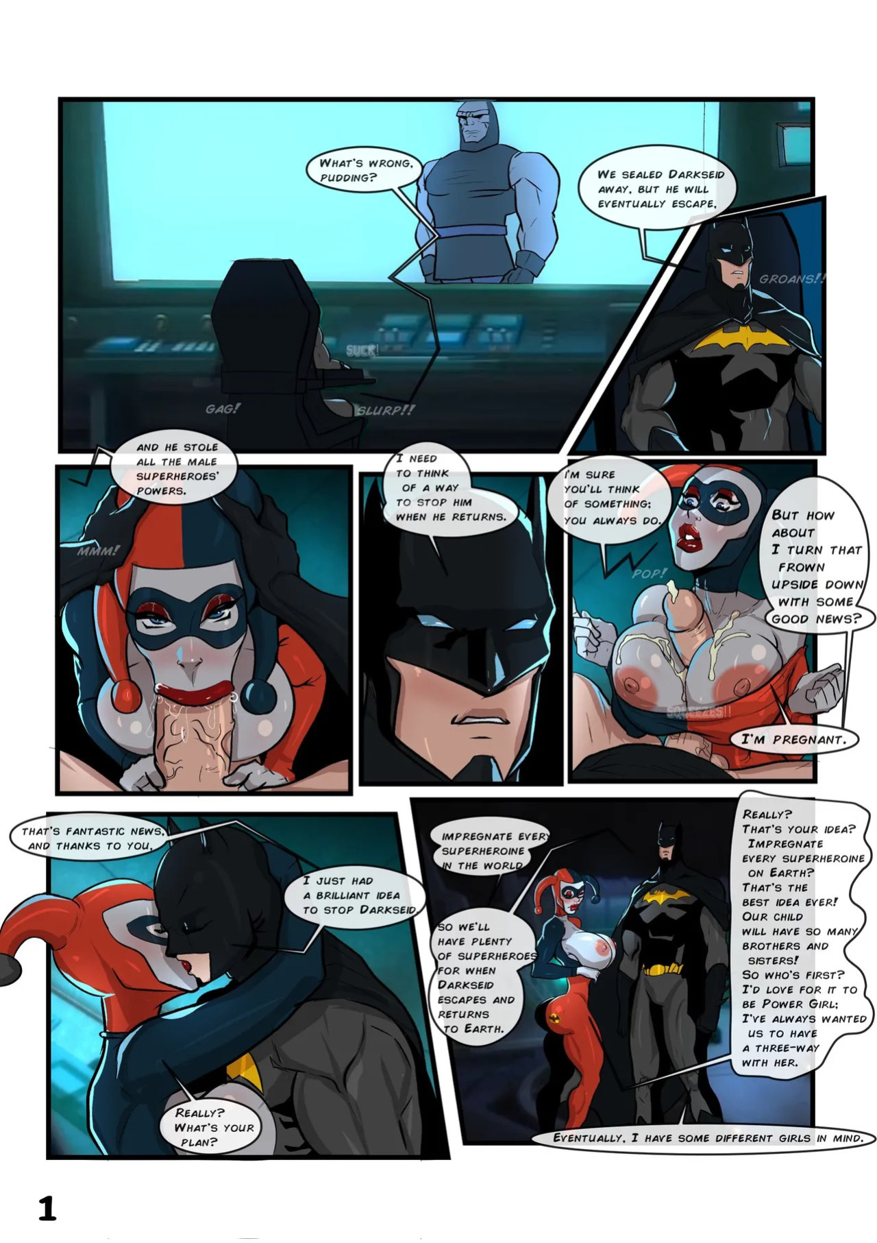 [Lasga Claven] Batman impregnates the DC universe (Justice League) [Ongoing]