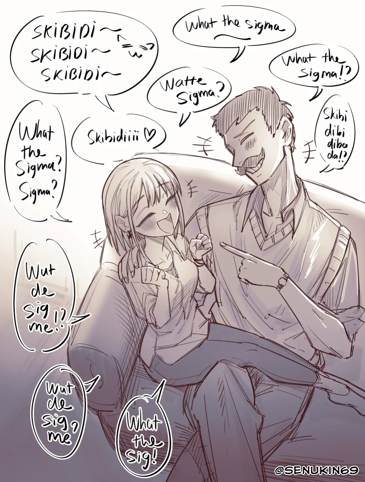 [Senukin] Brainrot Girlfriend [ongoing]