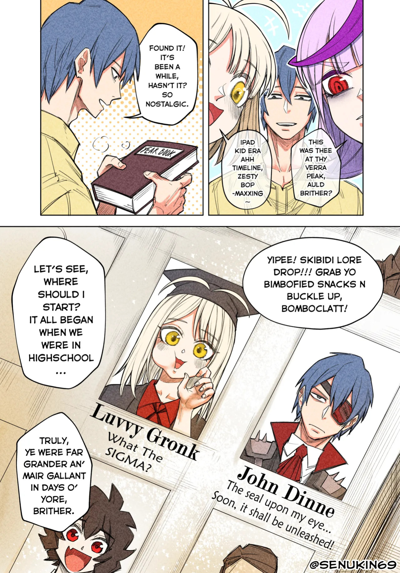 [Senukin] Brainrot Girlfriend [ongoing]