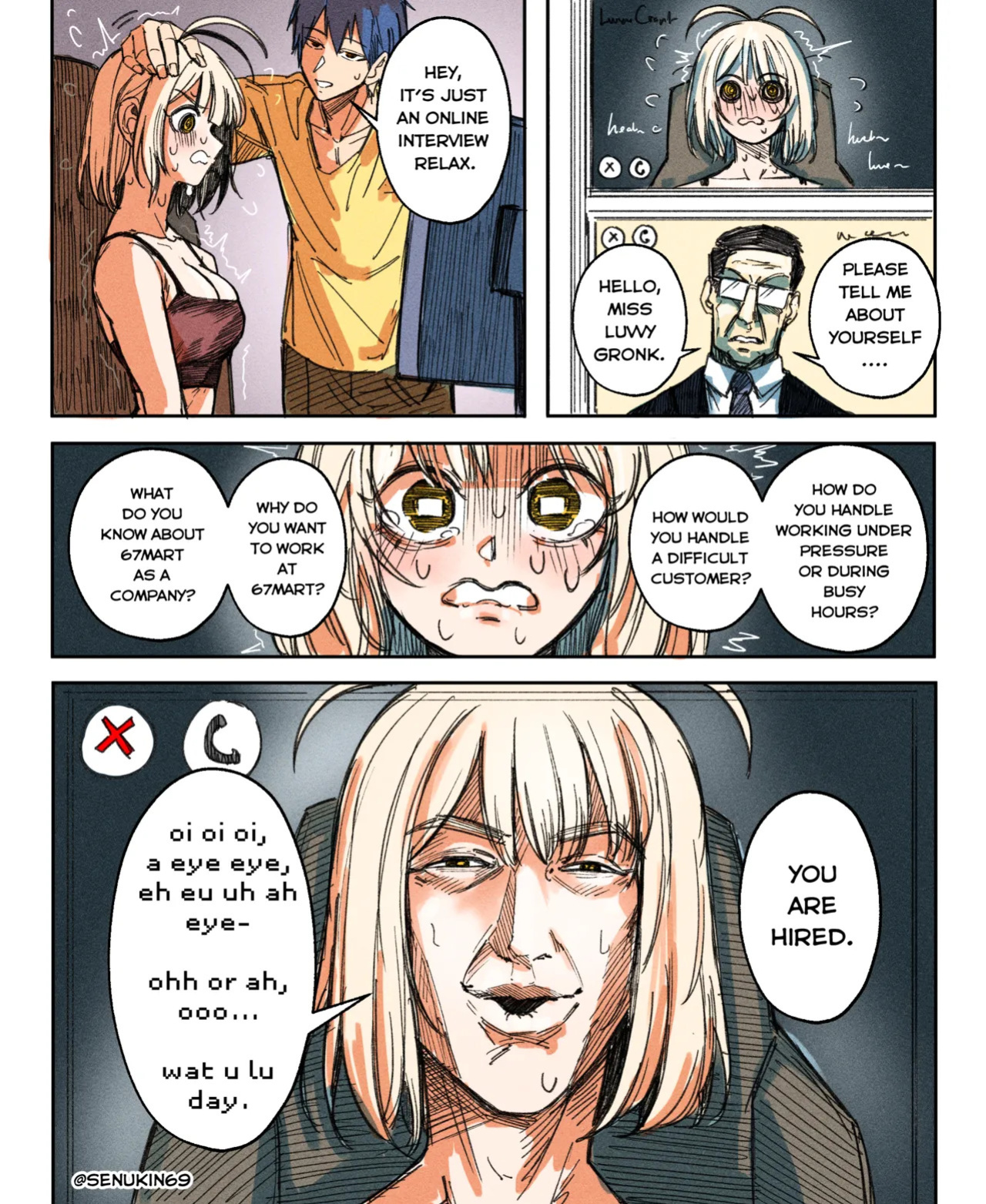 [Senukin] Brainrot Girlfriend [ongoing]