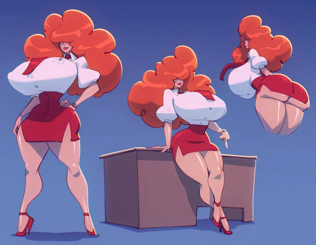 [BigDad] Sara Bellum (The Powerpuff Girls)