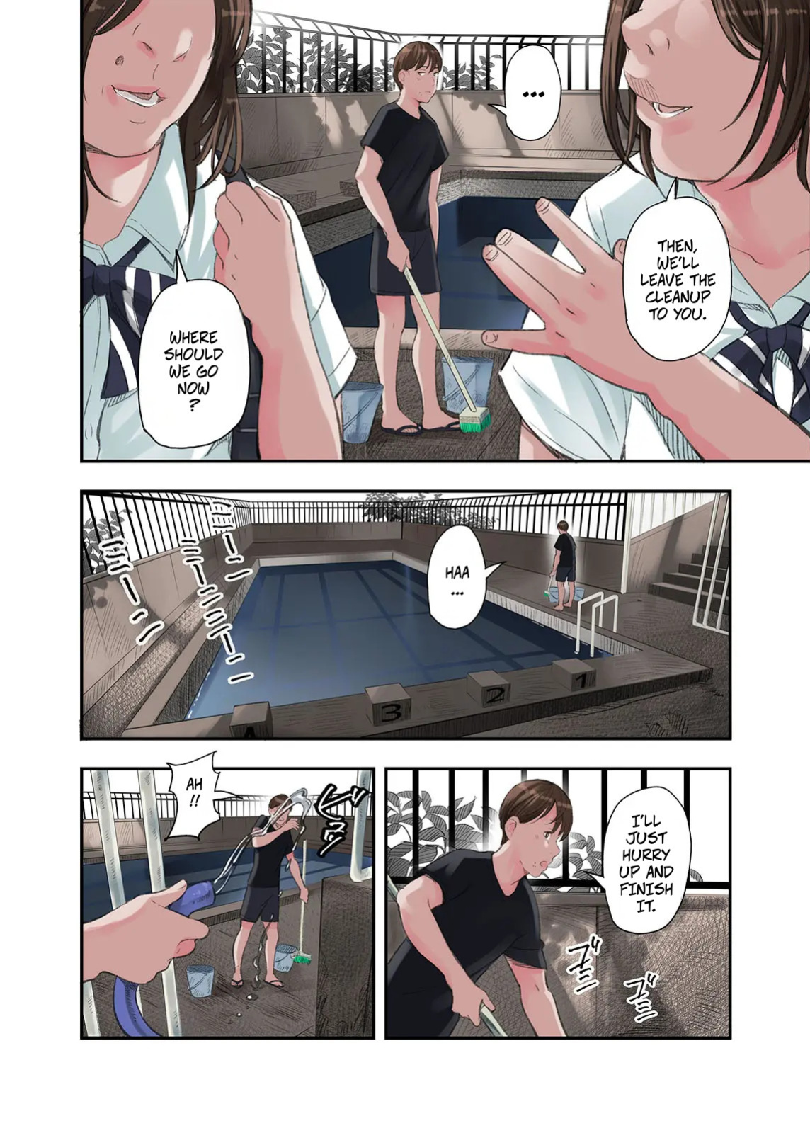 [Gomikasu Tarou (Namaribou Nayonayo)] Boku... Josei You Fuuzoku de Beit Shitemashite.... | I... Work Part-time At a Sex Establishment Catering To Women 1 [English] [CopyOf]
