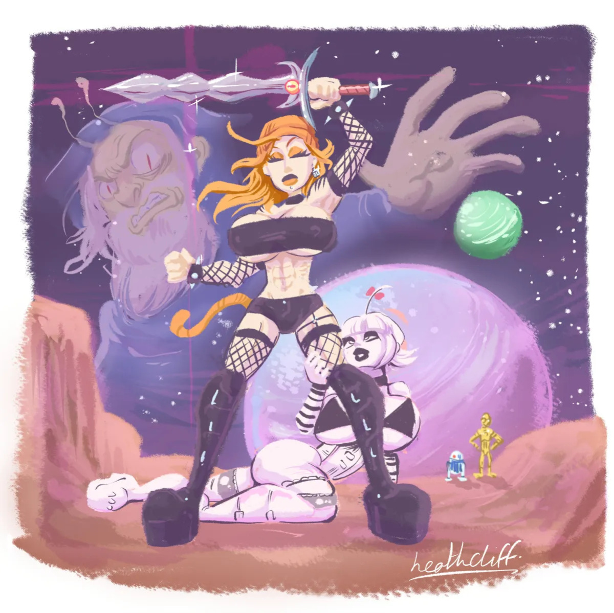 [Seeping Ooze] Goth Bimbo Heathcliff